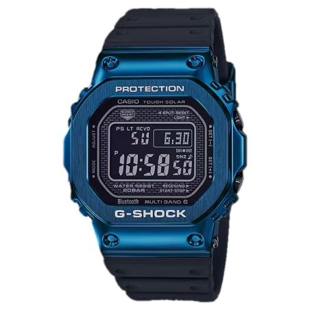 MONTRE HOMME G-SHOCK BLUETOOTH RESINE BLEU