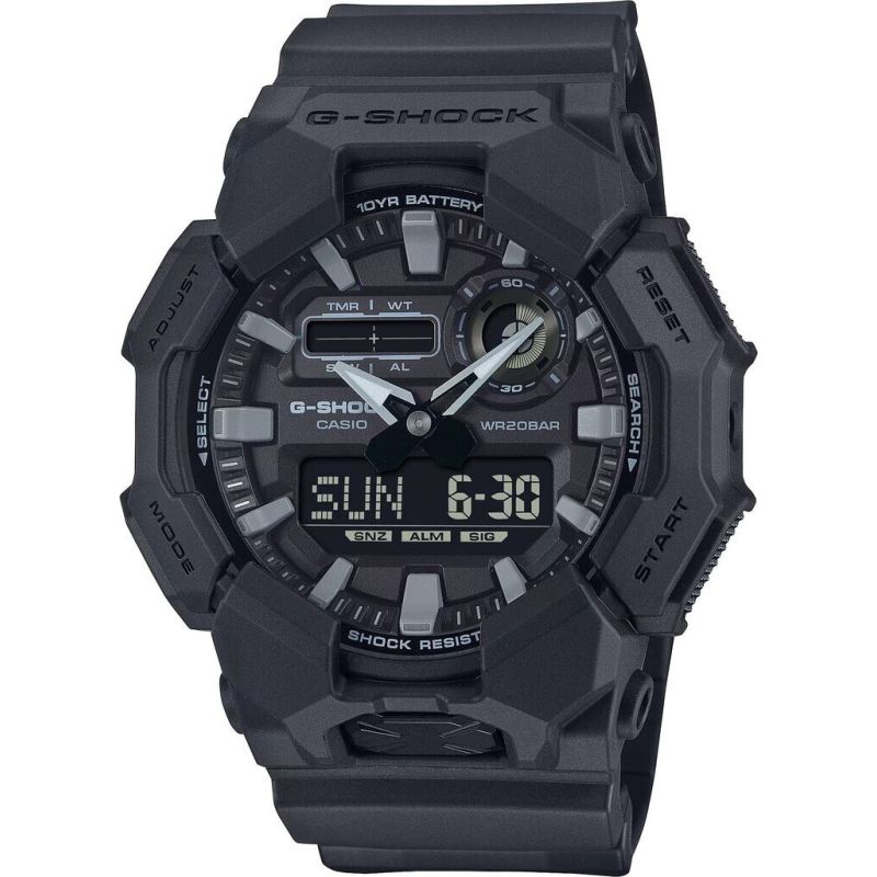 MONTRE HOMME G-SHOCK CLASSIC GA-010-1A1ER RESINE NOIR
