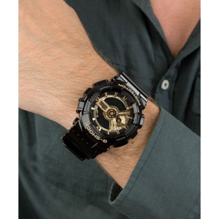 MONTRE HOMME G-SHOCK GA-110GB RESINE NOIRE OR