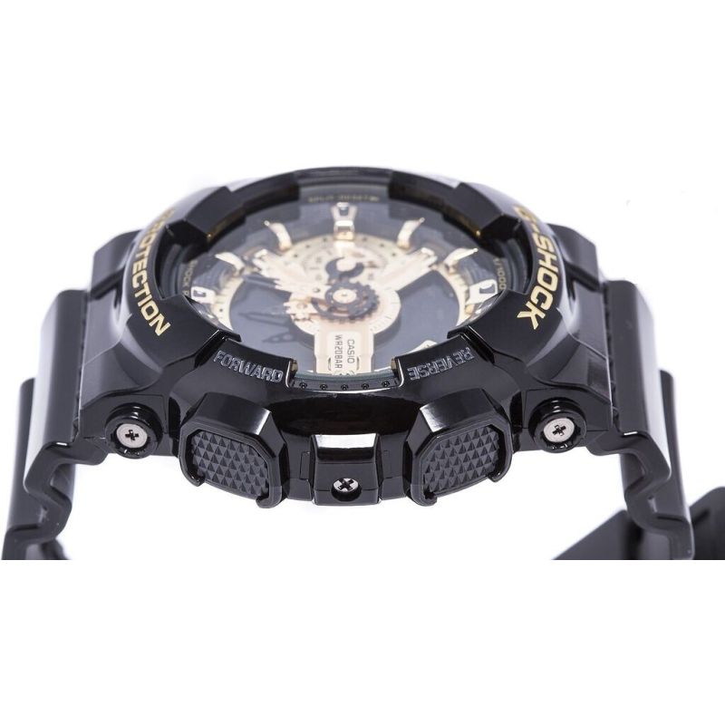 MONTRE HOMME G-SHOCK GA-110GB RESINE NOIRE OR
