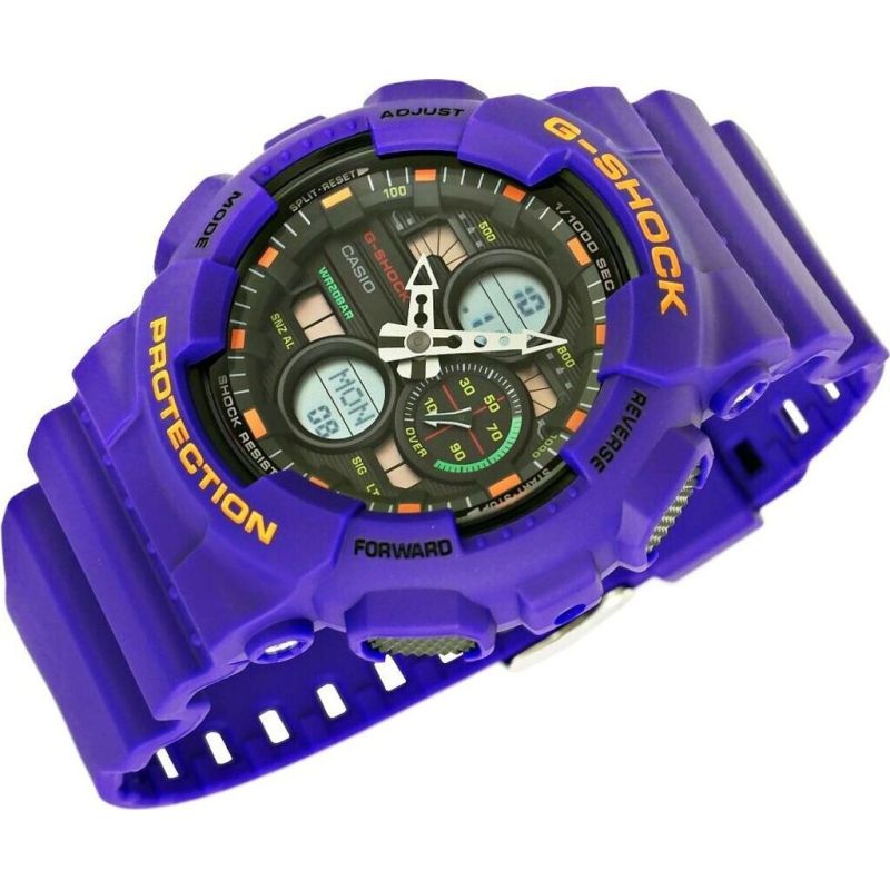 MONTRE HOMME G-SHOCK GA-140 VIOLET