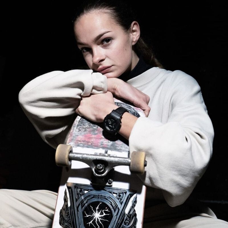 MONTRE HOMME G-SHOCK GA-2100 NOIR