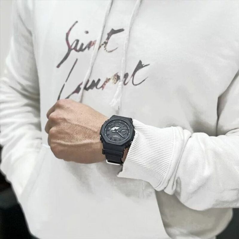 MONTRE HOMME G-SHOCK GA-2100 NOIR