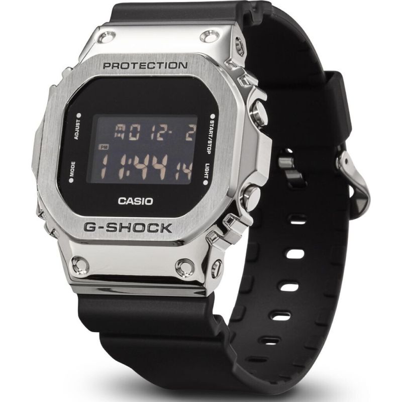 MONTRE HOMME G-SHOCK THE ORIGIN GM-5600U-1ER RESINE NOIR ARGENT