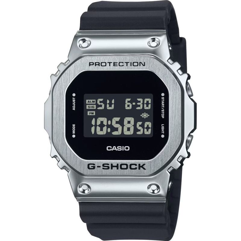 MONTRE HOMME G-SHOCK THE ORIGIN GM-5600U-1ER RESINE NOIR ARGENT