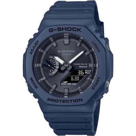GA-B2100-1AER BLUETOOTH SOLAR MEN'S WATCH CARBON BLUE