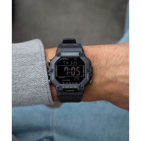 MONTRE HOMME DIGITALE TIMELESS AE-1600H-8BVEF ARGENT