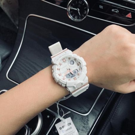 MONTRE HOMME ANALOGIQUE G-SHOCK GMA-B800 BLANC