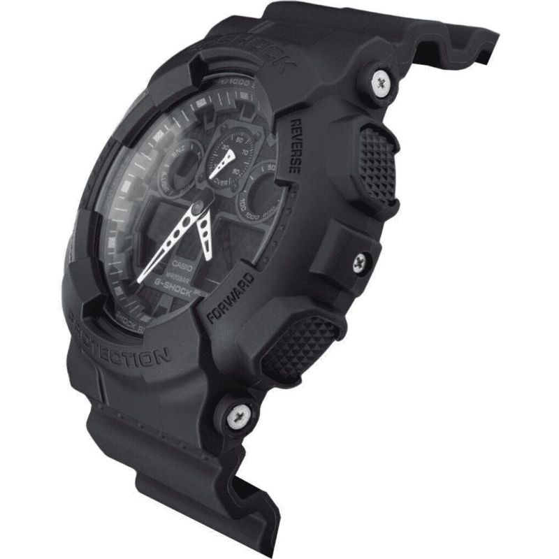 G-SHOCK GA-100 MEN'S WATCH BLACK RESIN