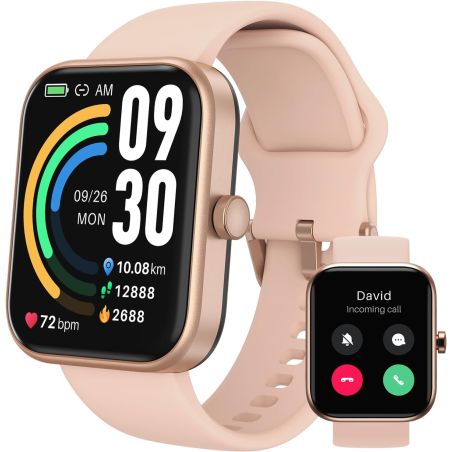 MONTRE INTELLIGENTE TOZO S3 TACTILE ROSE GOLD