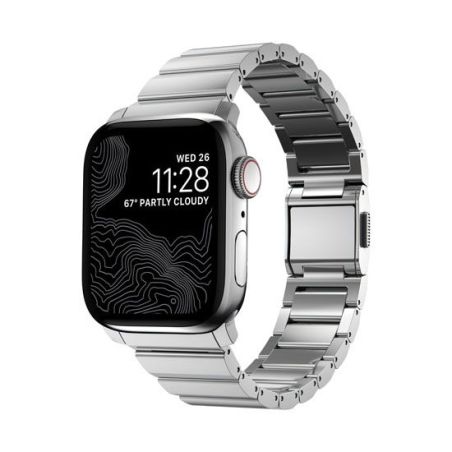 BRACELET APPLE WATCH 38/40/41 MM V2 METAL ARGENT