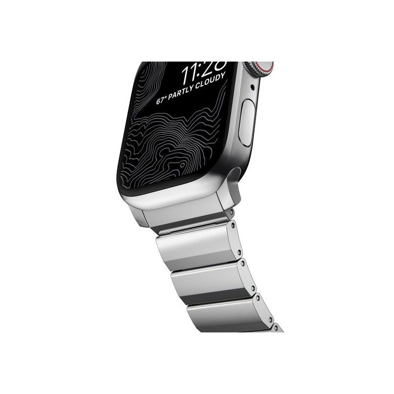 BRACELET APPLE WATCH 38/40/41 MM V2 METAL ARGENT