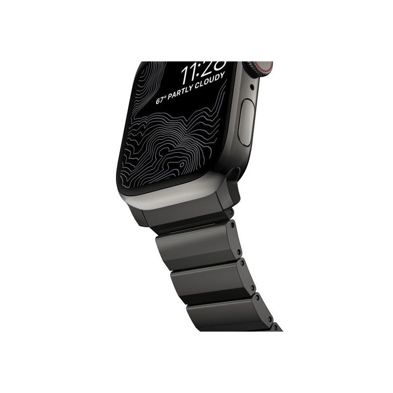 BRACELET APPLE WATCH 38/40/41/42 MM V2 METAL GRAPHITE