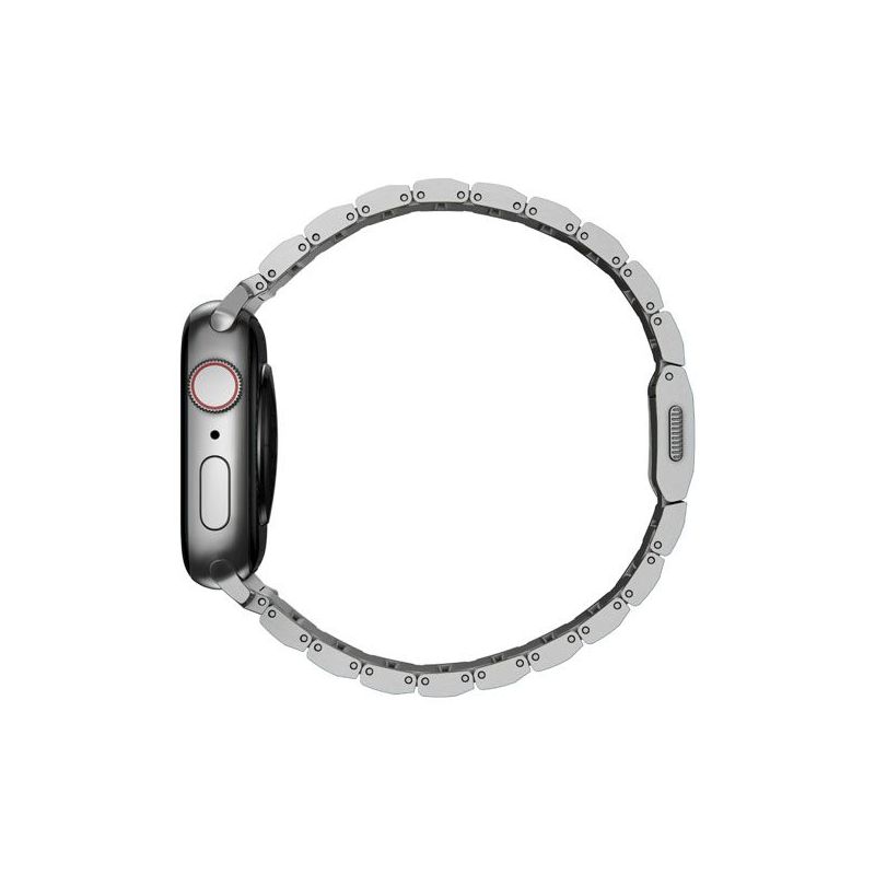 BRACELET APPLE WATCH 38/40/41/42 MM V2 TITANE ARGENT