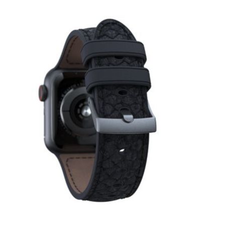 MONTRE HOMME RIPLEY SILICONE ACIER ARGENT ET NOIR