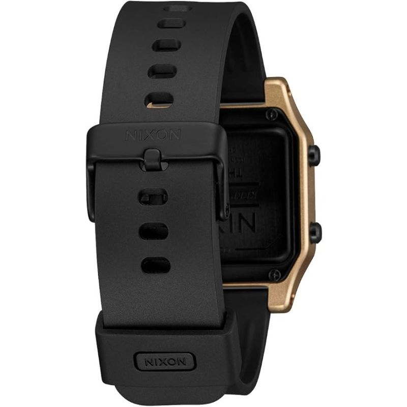 STAPLE BLACK AND GOLD UNISEX WATCH