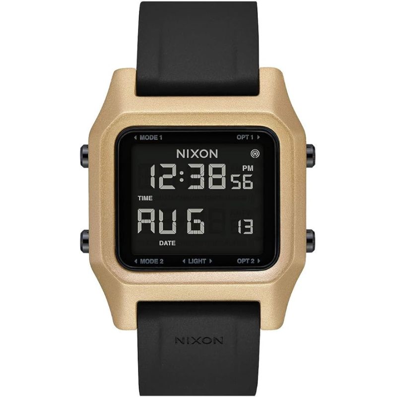 MONTRE UNISEXE STAPLE NOIR ET OR