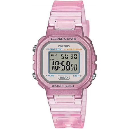 MONTRE DIGITALE LA-20WHS-4AEF ROSE TRANSPARENT