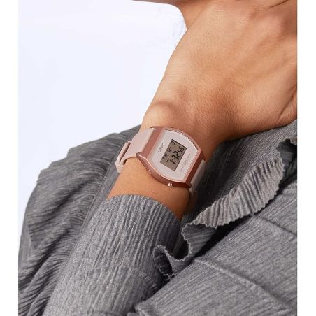 MONTRE FEMME COLLECTION VINTAGE RESINE ROSE