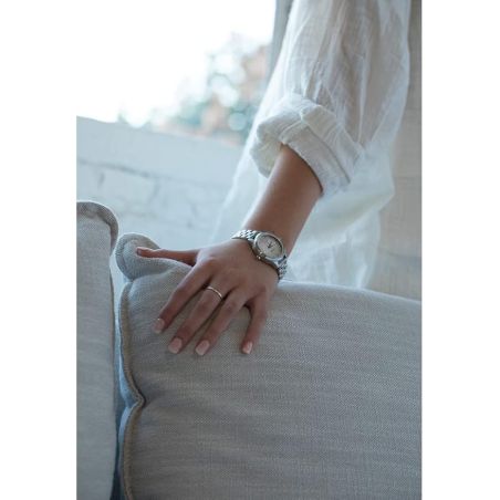 MONTRE FEMME OPTIMIST ARGENT/ACIER NACRE