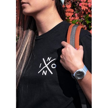 MONTRE FEMME SOLAIRE LIGHT-WAVE NYLON GRIS