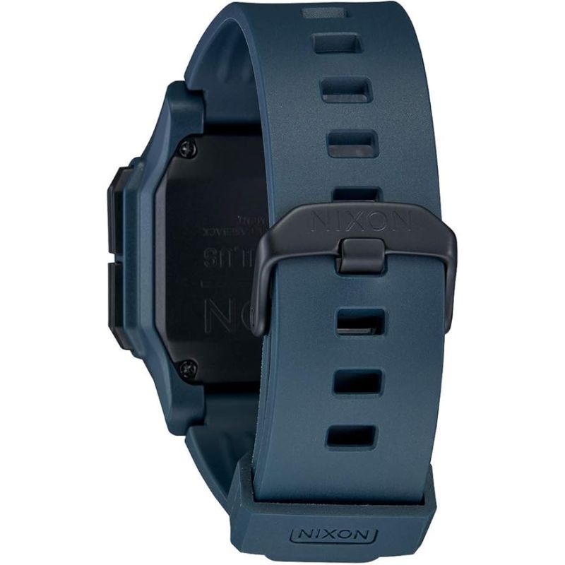 MONTRE HOMME DIGITALE REGULUS SILICONE GRIS BLEU ARDOISE