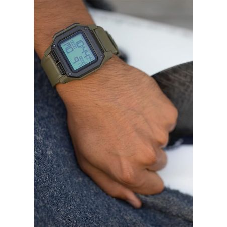 MONTRE HOMME DIGITALE REGULUS SILICONE SURPLUS CARBONNE