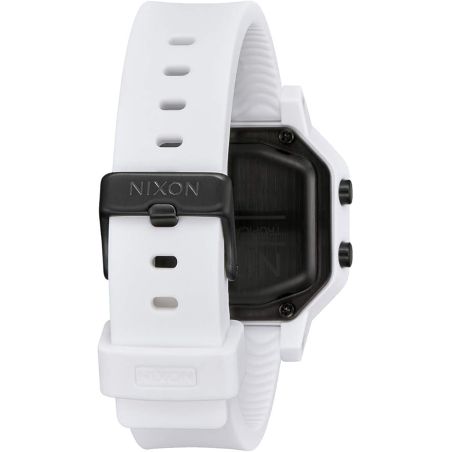 UNISEX SIREN SILICONE WHITE STEEL WATCH