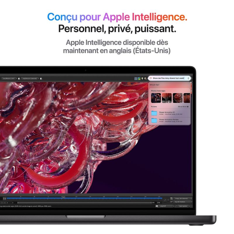 MACBOOK PRO M4 14'' 16 GO 512 GO NOIR SIDERAL