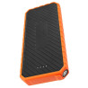 WATERPROOF POWER BANK 20,000 MAH BLACK/ORANGE