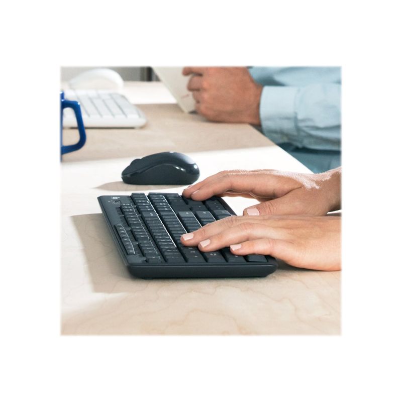 MK295 WIRELESS BLACK KEYBOARD + MOUSE SET