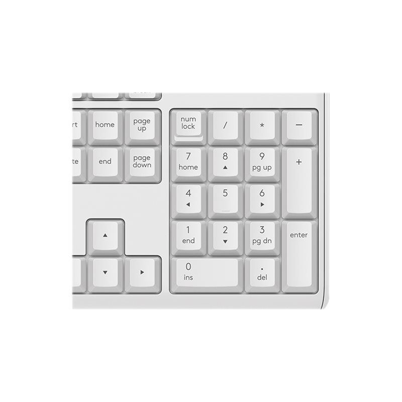 ENSEMBLE CLAVIER + SOURIS MK295 SANS FIL BLANC