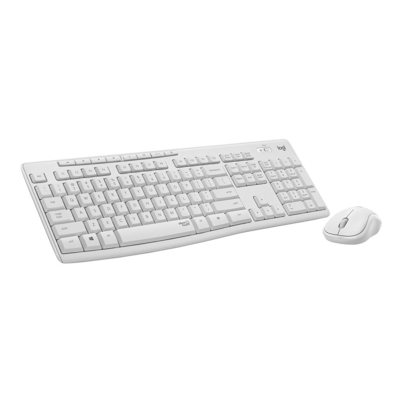 ENSEMBLE CLAVIER + SOURIS MK295 SANS FIL BLANC