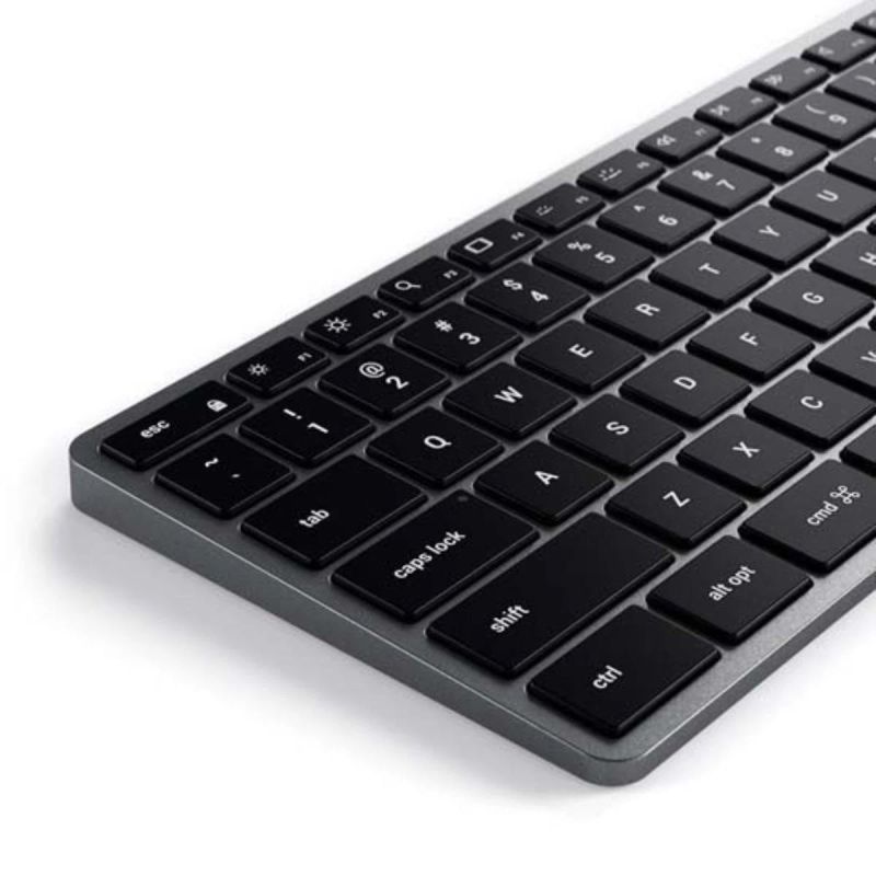 SLIM W3 WIRED USB-C QWERTY KEYBOARD SIDERAL GRAY