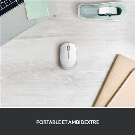 M171 WHITE WIRELESS MOUSE