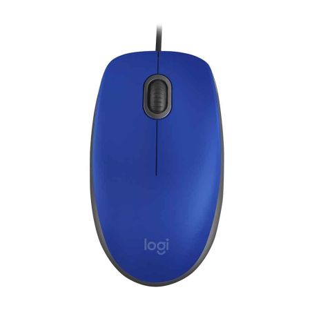 SOURIS FILAIRE SILENT M110 BLEU