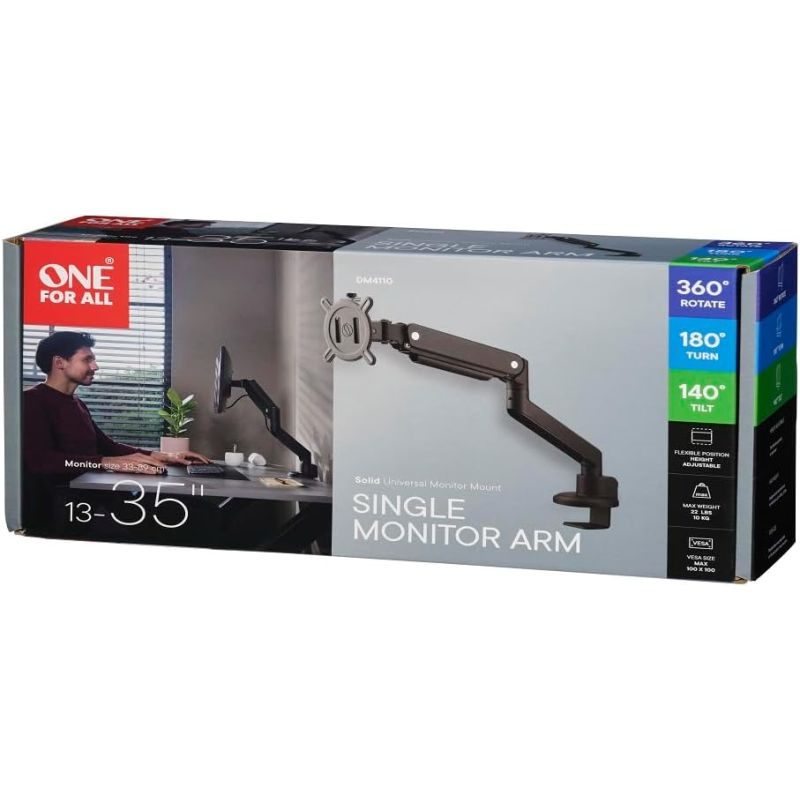 BRAS UNIVERSEL ARTICULE POUR MONITEUR UNIQUE DM4110