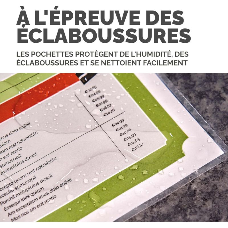 PACK DE 100 POCHETTES IMAGELAST A3 80 MICRONS BRILLANTE