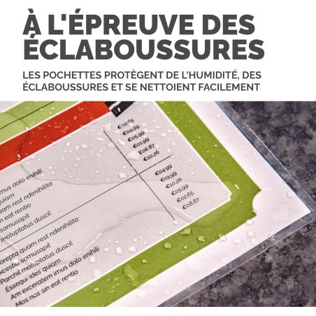 PACK DE 100 POCHETTES IMAGELAST A3 80 MICRONS BRILLANTE