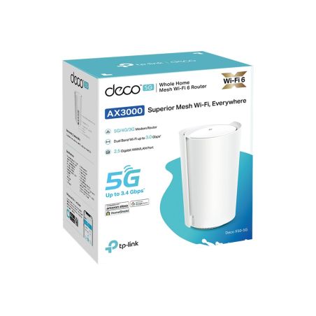 ROUTEUR DECO X50-5G BI-BANDE WIFI 6 INTERNE BLANC