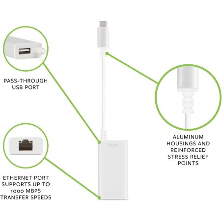 ADAPTATEUR USB-C VERS GIGABIT ETHERNET