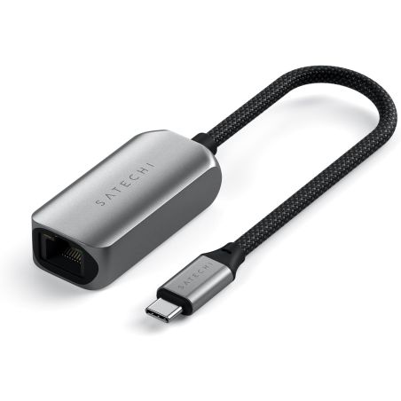 ADAPTATEUR MULTIMEDIA USB-C VERS ETHERNET GRIS SIDERAL