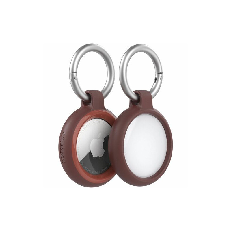 ETUI POUR AIRTAG OTTERBOX SLEEK ROUGE BRIQUE