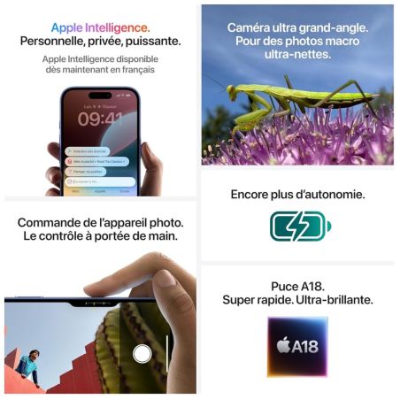 SMARTPHONE IPHONE 16 512 GB WHITE