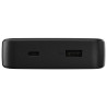 10,000 MAH USB-A & USB-C BLACK POWER BANK