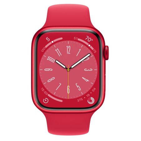 APPLE WATCH SERIE 8 + CELLULAIRE 45MM ALUMINUM ROUGE