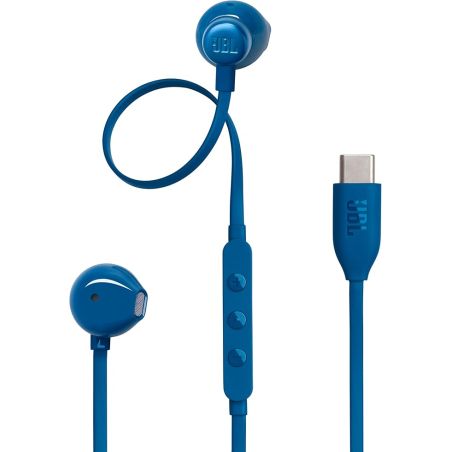 TUNE 305C USB-C BLUE WIRED EARPHONES
