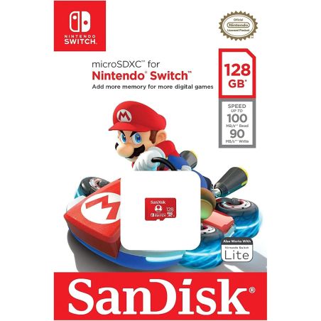 CARTE MICRO SDXC 128GB SWITCH