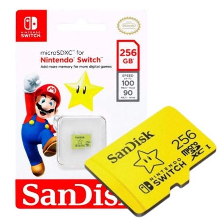 CARTE MICRO SDXC 256GB SWITCH