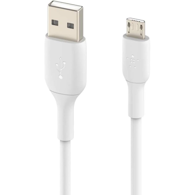 CABLE USB A VERS MICRO USB 1M/3.3FT BLANC